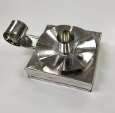 tin candle holder